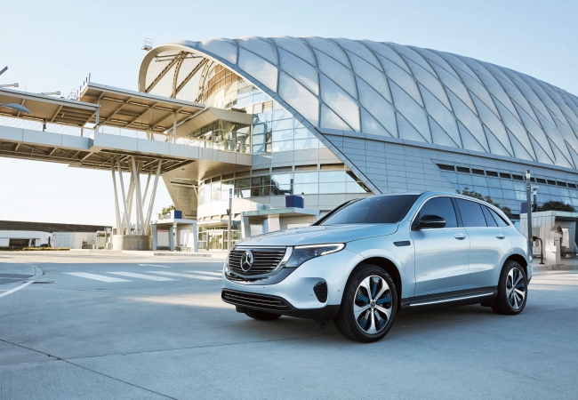 Mercedes benz deals electric car 2020